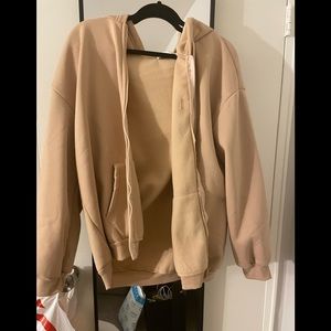 SHEIN zip up hoodie